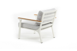 Кресло из алюминия CONCORDE белое