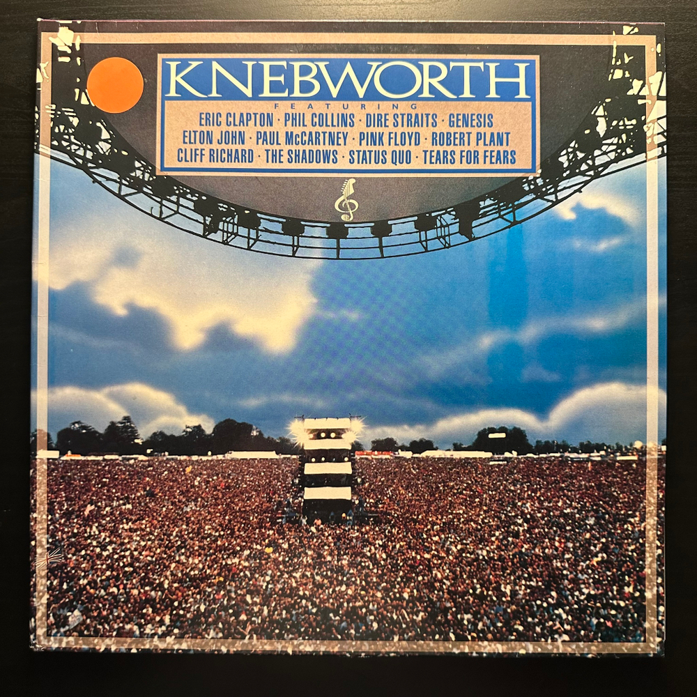 Сборник Knebworth - The Album 2LP (Англия 1990г.)