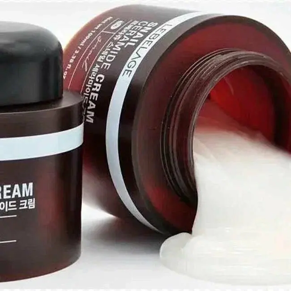 Lebelage Snail Ceramide Cream крем для лица с керамидами и муцином улитки