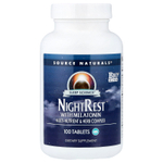 Source Naturals, Sleep Science®, NightRest™ с мелатонином, 100 таблеток