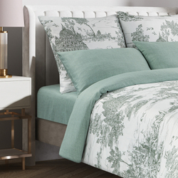 Комплект постельного белья Harmonica Евро САТИН "Флорентина" (2 нав. 70х70 и 2 нав. 50х70)