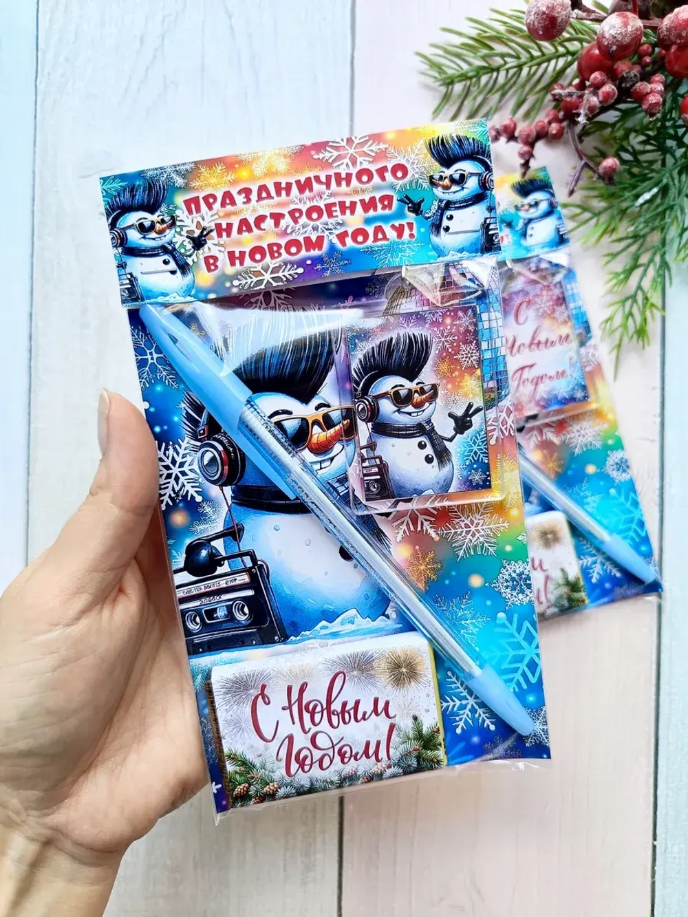 Подарочные наборы детям на Новый год с шоколадом