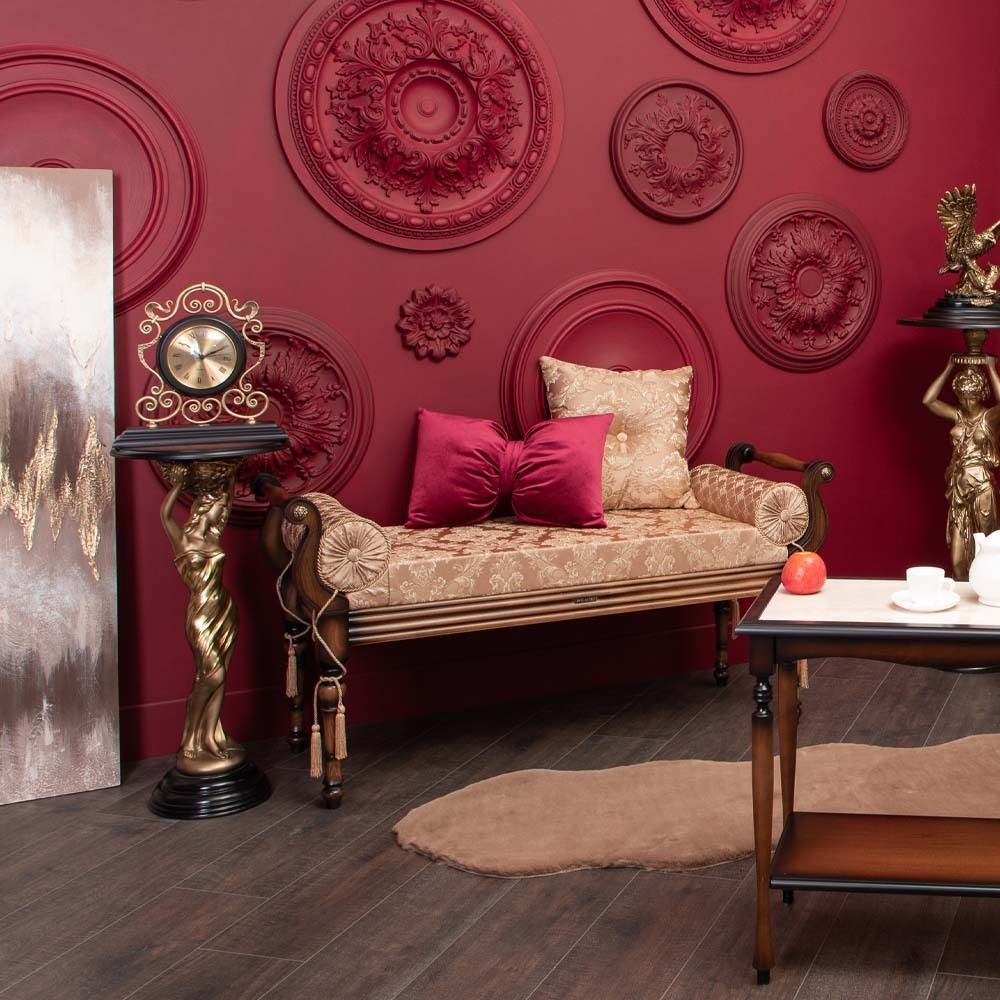 Банкетка Флоренция Орех(Д) Каледония Даймонд Мокка