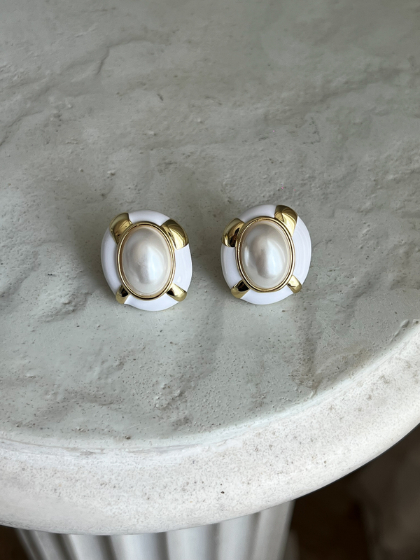 Серьги жемчужные