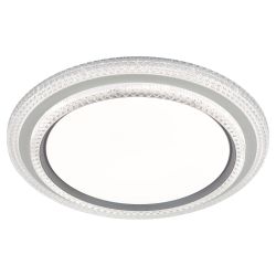 Светильник потолочный светодиодный ЭРА SPB-6 Sunny 86W-3K-6,5K-RC WH+GR с ДУ