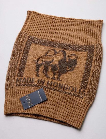 Пояс вязаный 100% шерсть верблюда