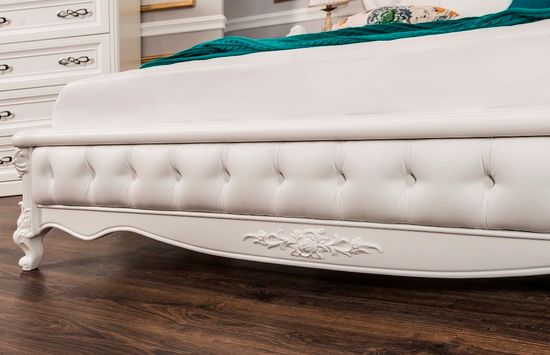 Кровать МИШЕЛЬ  с мягким изголовьем двуспальная