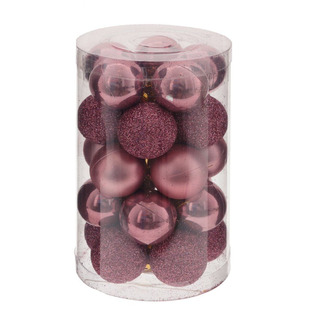 GAEM Набор из 25шт Украшение новогоднее "Шар", D 3 см, L8 W8 H13 см