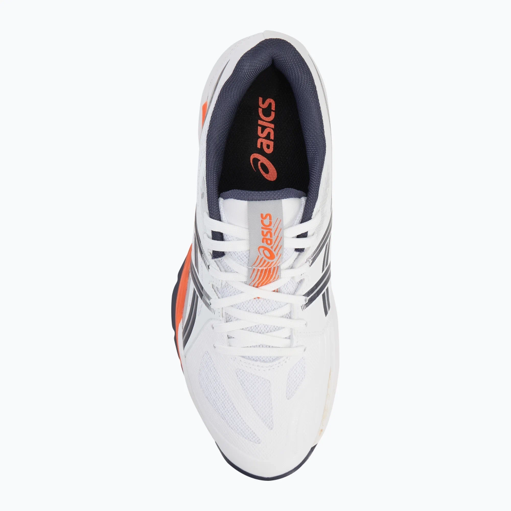 Кроссовки волейбольные ASICS Powerbreak FF white/ nova orange