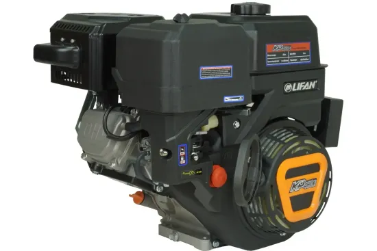 Двигатель бензиновый "LIFAN" KP460E 11A (20 л.с., эл старт., катушка 11 А)