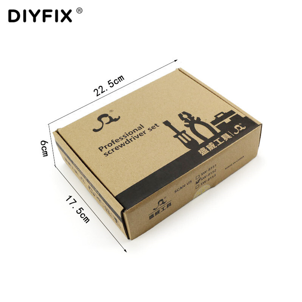 Набор отверток для точных работ Universal SW-8152 (75в1)