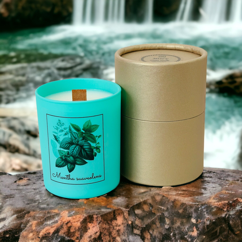 Свеча с ароматом Мяты, 200 мл