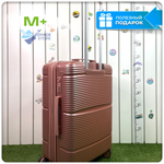 Средний чемодан Mironpan Model J, Пудровый