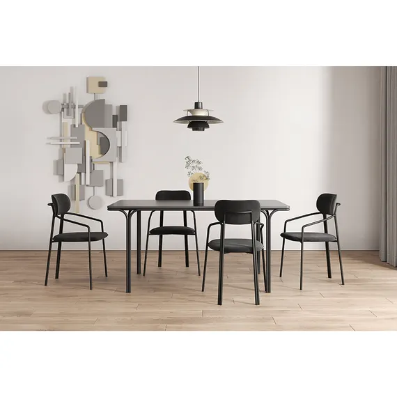 Стул Ror, Round, черный