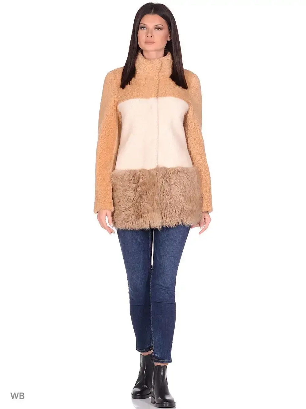 Шуба женская натуральная овчина Турция