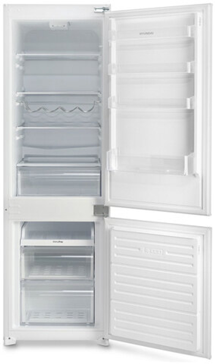 Встраиваемый холодильник Hyundai HBR 1771 белый