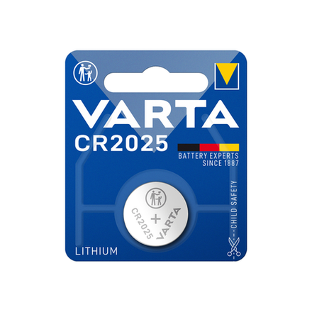 Батарейки VARTA Lithium CR-2025 1 шт