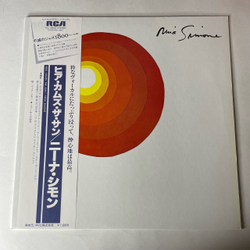 Винтажная виниловая пластинка LP Nina Simone Here Comes The Sun (Япония 1981) (Оби)