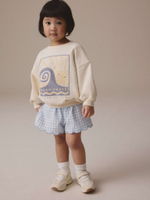 Толстовка и шорты в комплекте для девочки Next E55-504, Кремовый, Голубой