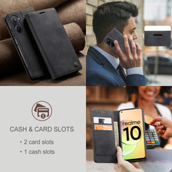 Чехол-книжка CaseMe Matte Realme 10