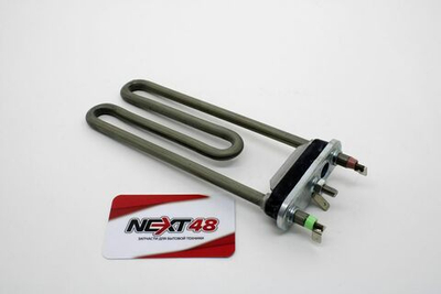 Тэн 1800W, прямой, с отверстием под датчик, L=190 мм, l=18 мм 815787