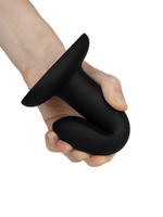 Черный нереалистичный дилдо Emotional на присоске - 13 см.