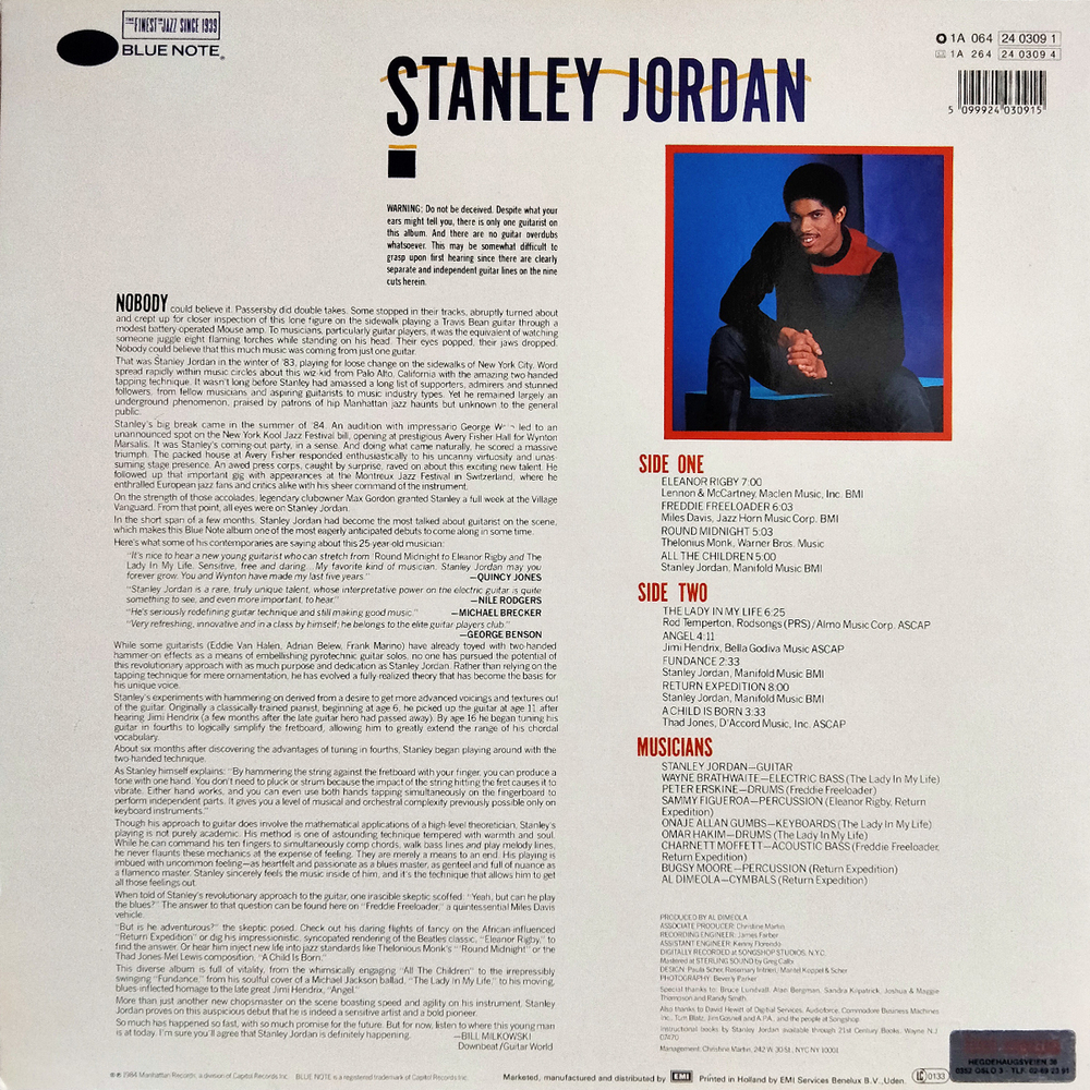 Stanley Jordan / Magic Touch (LP)