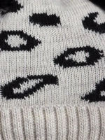 Шапка для девочки зимняя с помпонами на завязках