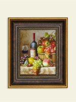 Картина настенная интерьерная в багетной раме 18*21 см