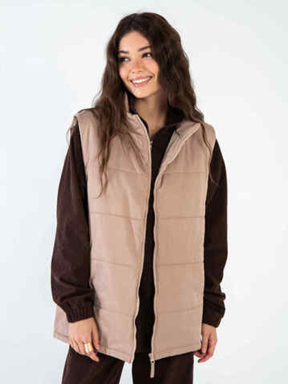 Жилет базовый женский стеганный