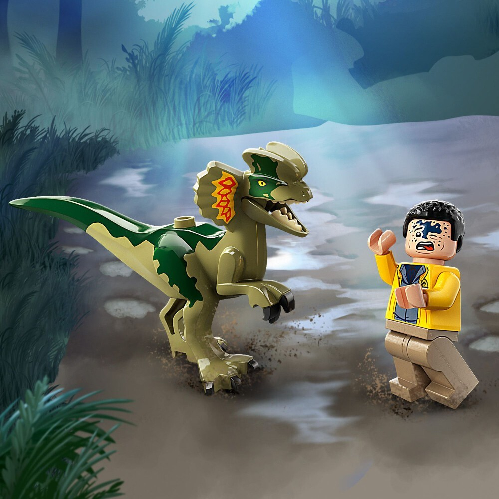 LEGO Jurassic World — Засада дилофозавра 76958