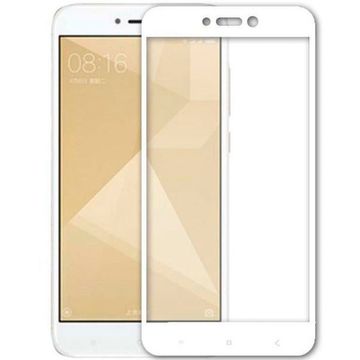 Защитное стекло 5D для Xiaomi Redmi Note 4 белое