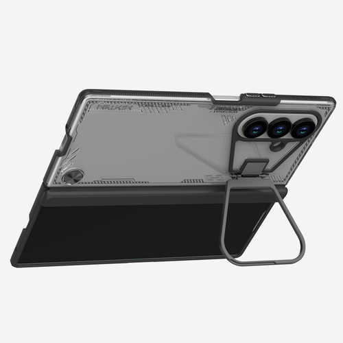 Чехол тонированный от Nillkin с металлической откидной крышкой для камеры на Samsung Galaxy Fold 7, серия Iceblade Prop Case