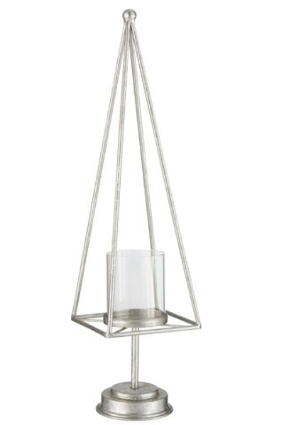 Подсвечник "Пирамида" 21x21x58,5см