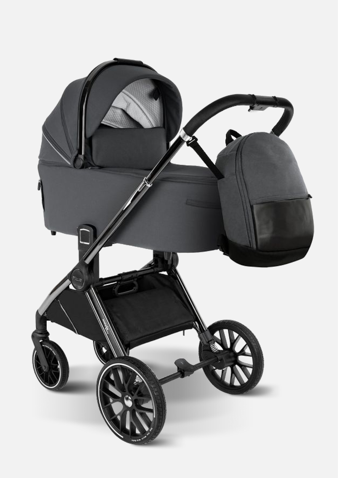Pituso Коляска 2 в 1 Mayla Luxury Dark Grey