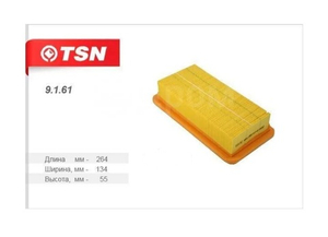 Фильтр воздушный TSN 9.1.61 ("KIA: RIO II (JB) HYUNDAI: Accent III (MC), Equus/Centennial (4.5)