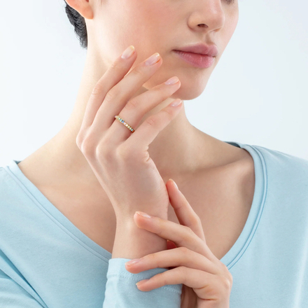 Кольцо Coeur de Lion Multicolour Pastel Gold 0127/40-1590 60