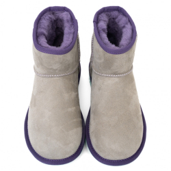 UGG Classic Mini II Grey-Aqua