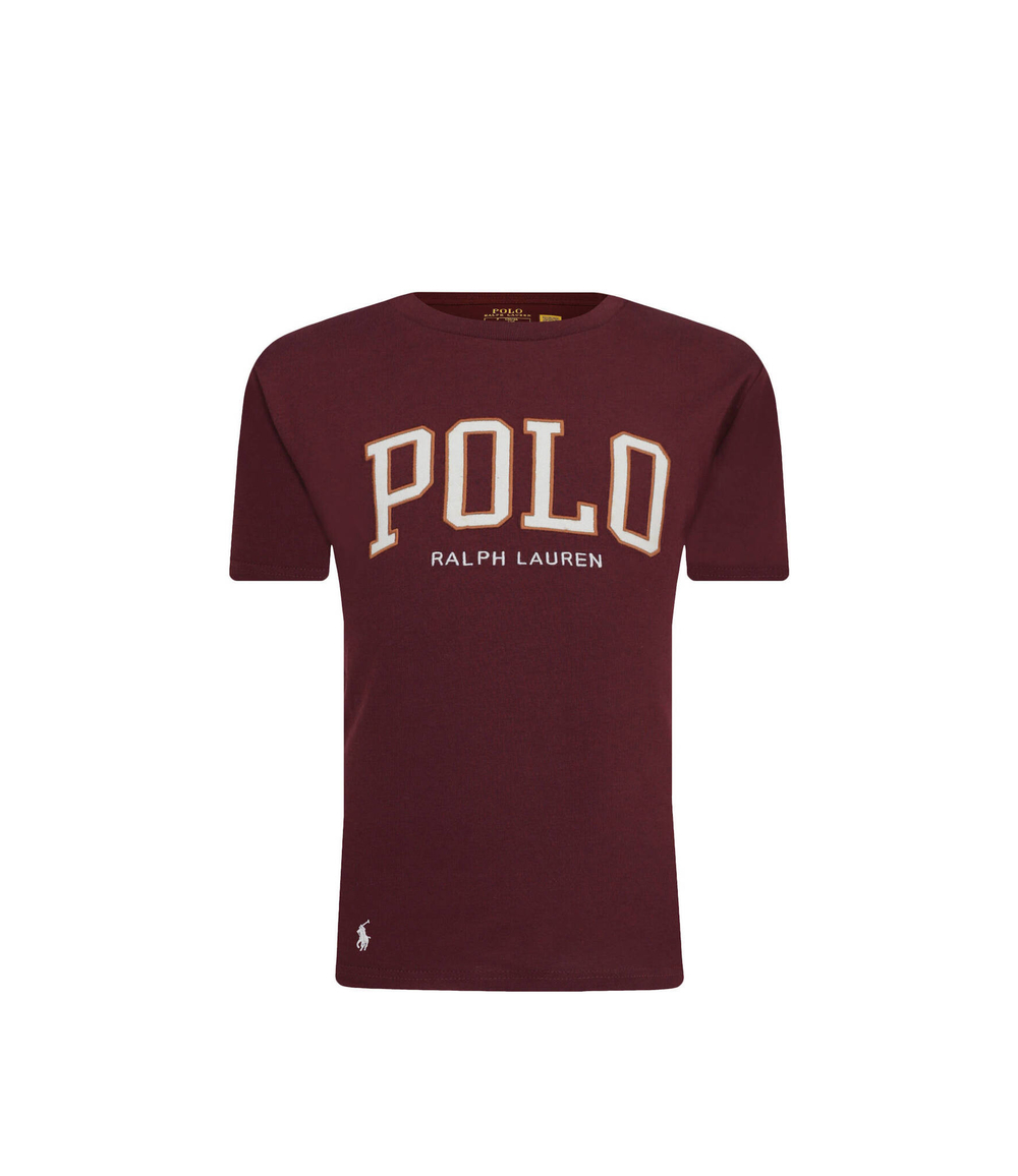 Футболка SS CN MOD POLO RALPH LAUREN - бордовый(919499)