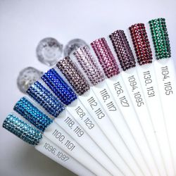 1103 Стразы стеклянные Citrine SS4 (1,5 мм) 100 шт