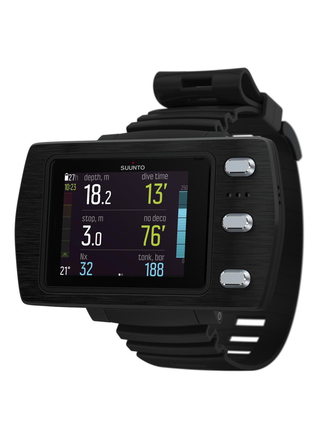 Дайв-компьютер SUUNTO EON STEEL BLACK WITH BOOT AND USB