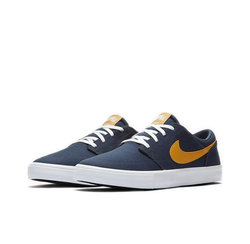 Кеды Nike SB Portmore II Solar CNVS 'Blue Yellow' 880268-401