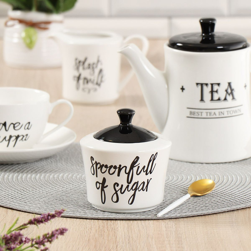 Сахарница 330 мл, Daniks, Пати тайм