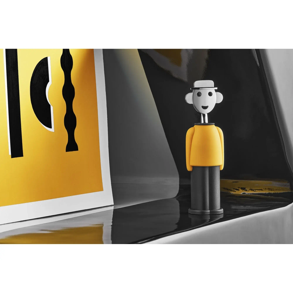 Alessi Алессандро М. Штопор желтый