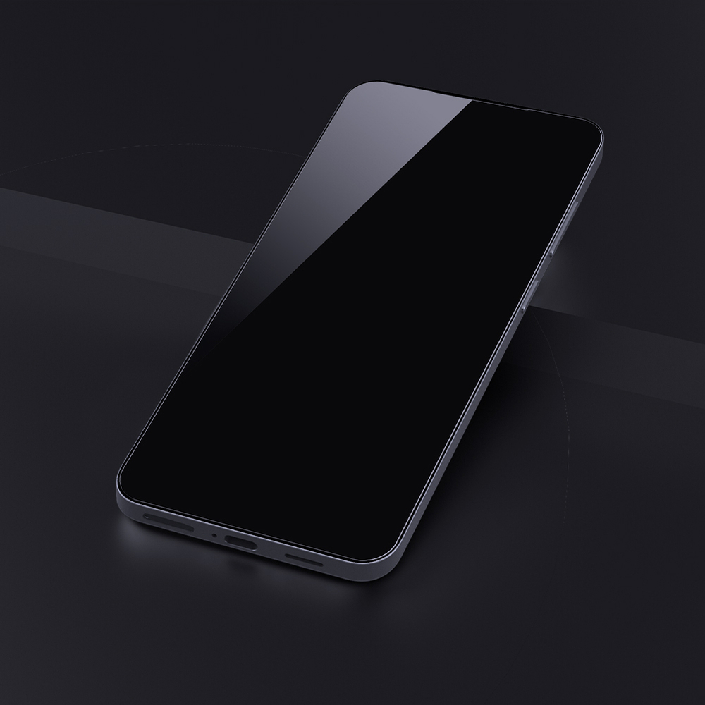 Стекло с прозрачными рамками от Nillkin для Samsung Galaxy S25 Edge, серия H+Pro Anti-Explosion Glass Screen Protector (в комплекте ванночка для установки)