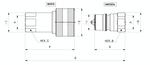 БРС ISO B IRBX NPT 1/2 - D1/2 Розетка (уплотнение Viton, нерж.)