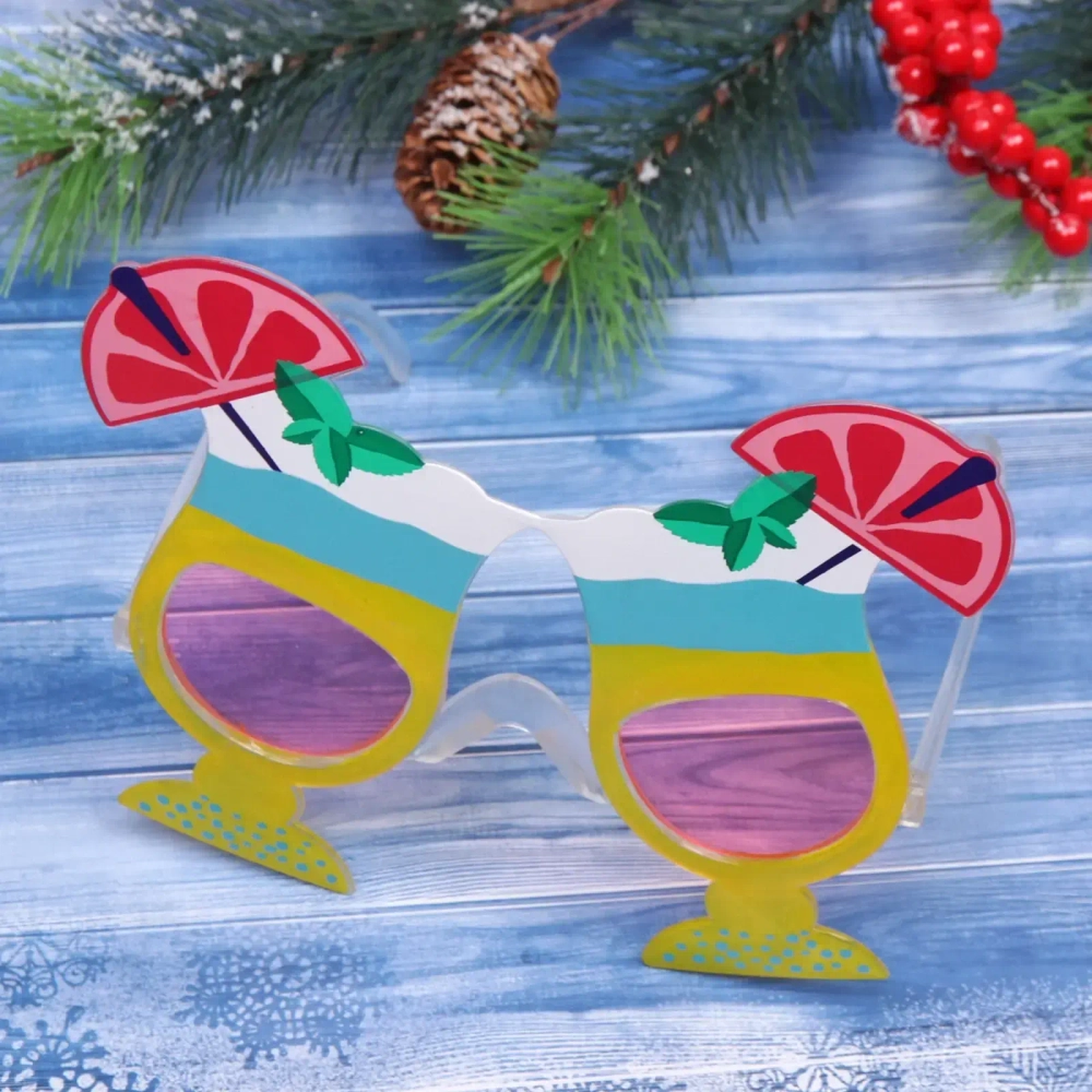 Очки карнавальные «Праздничный коктейль», микс