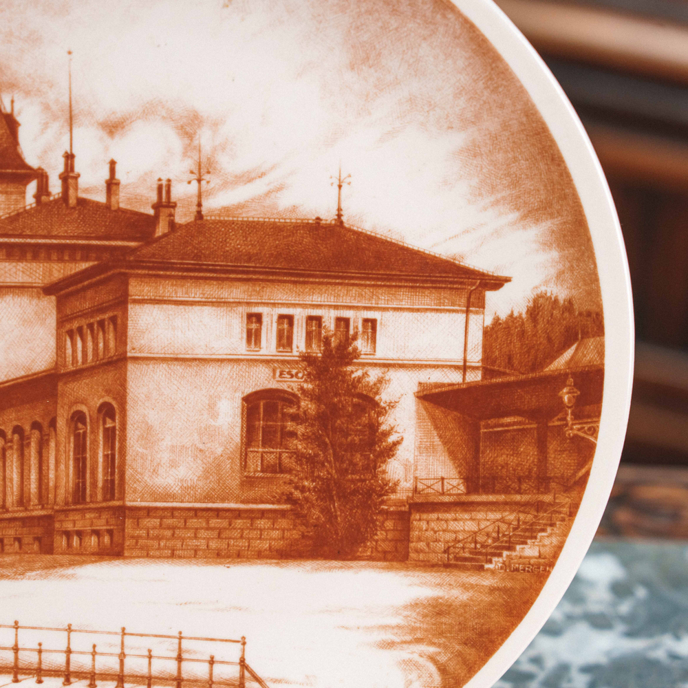 Декоративная тарелка «ESCH-SUR-ALZETTE»