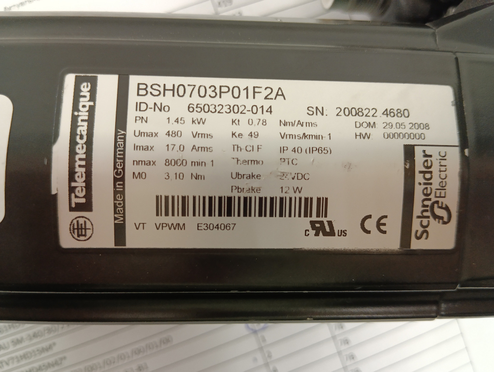 S.E. BSH0703P01F2A б/у