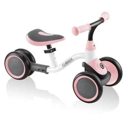 Беговел-каталка Globber Learning Bike White-Pastel Pink